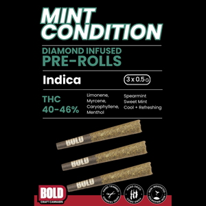Bold Growth - Mint Condition Diamond Infused 3x0.5g