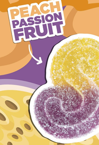 SOURZ by Spinach – Fully Blasted Peach Passionfruit CBN 1x10mg