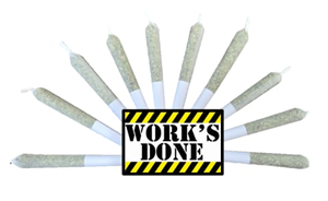 Works Done – Sativa Dog Walkers 10×0.3g